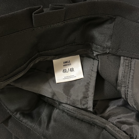 🔥🔥🔥Express Black Tie Waisted Trousers Pants - Picture 4 of 6